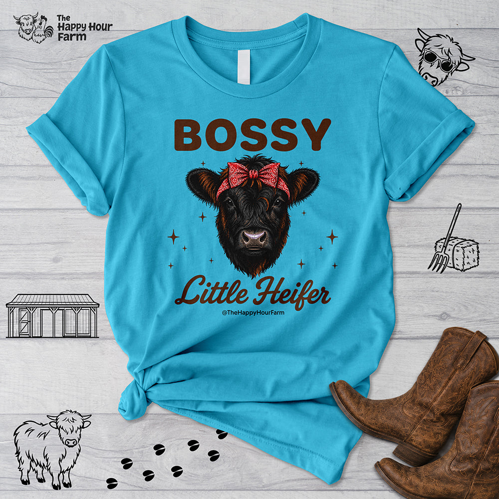 Bossy Little Heifer Unisex Tee