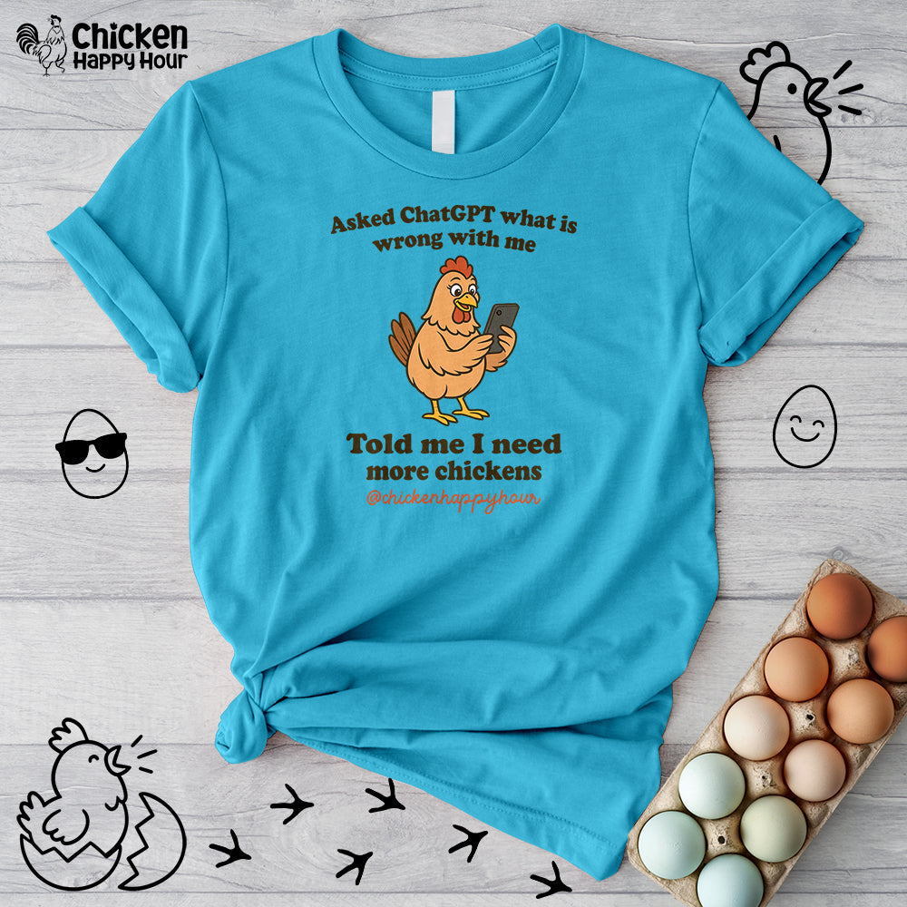 Asked CHATGPT What is Wrong Unisex Tee