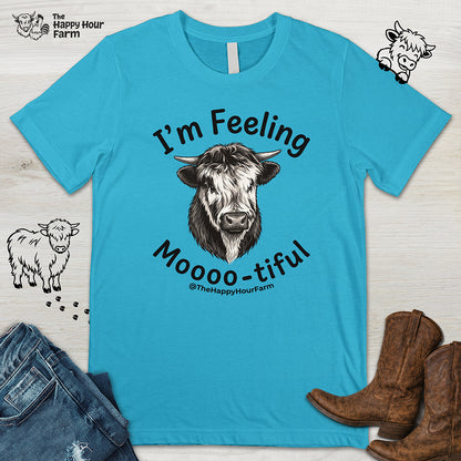 I'm Feeling Moooo-tiful Unisex Tee