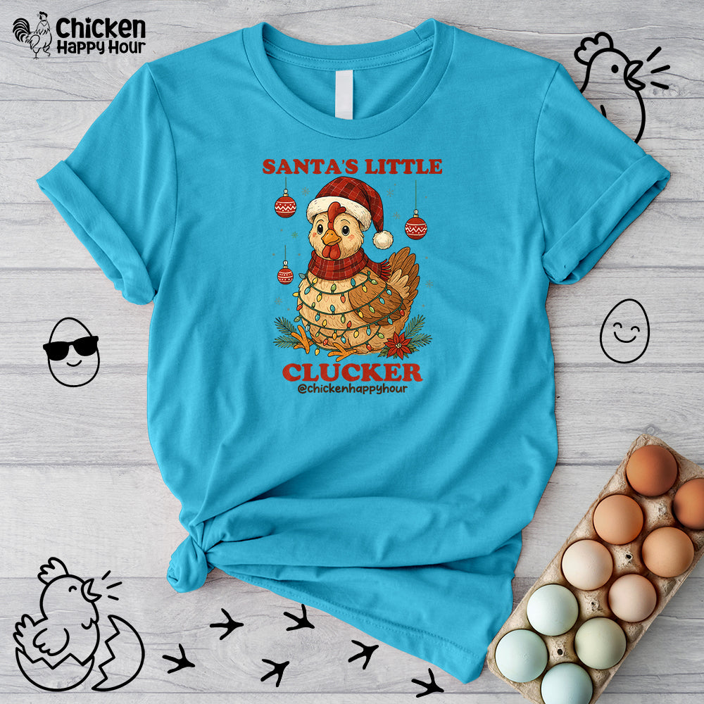 Santa’s Little Clucker Unisex Tee