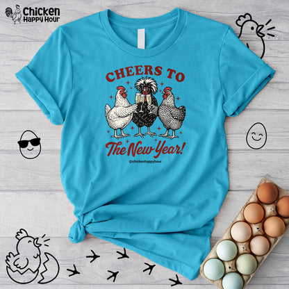Cheers to The New Year Unisex Tee