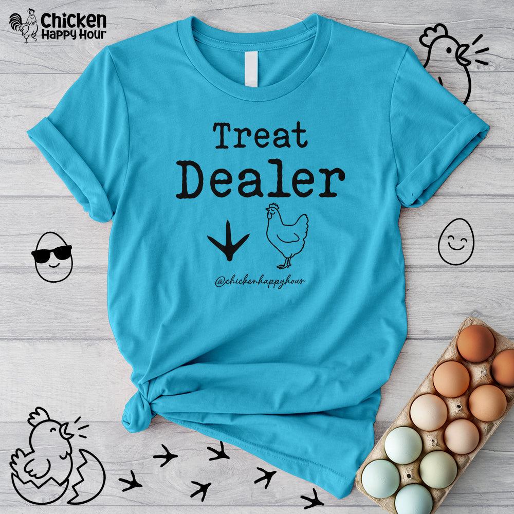Treat Dealer with Chicken Unisex Tee