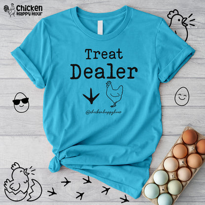 Treat Dealer with Chicken Unisex Tee
