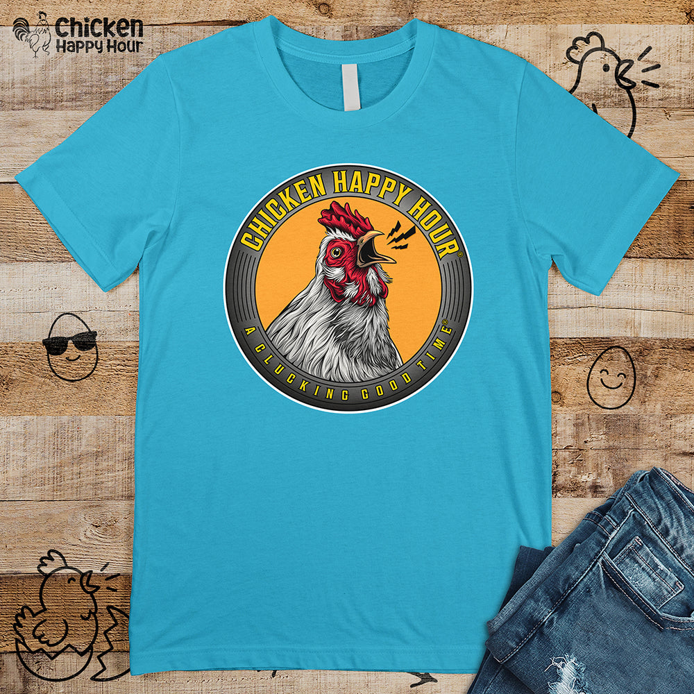 Chicken Happy Logo Unisex Tee