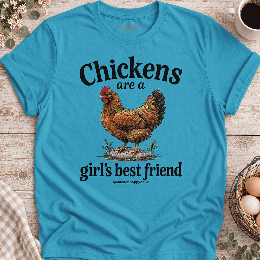 Chickens Are A Girl’s Best Friend Unisex Tee