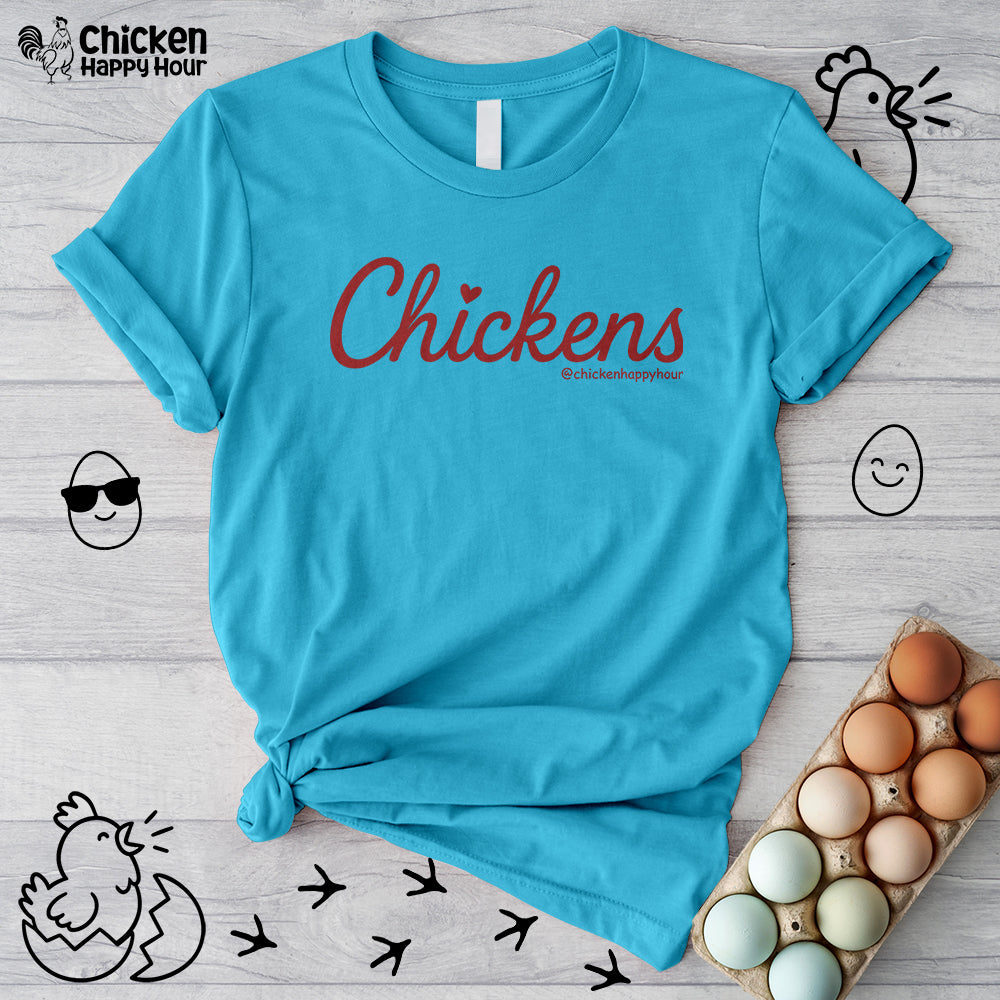 Love Chickens Unisex Tee