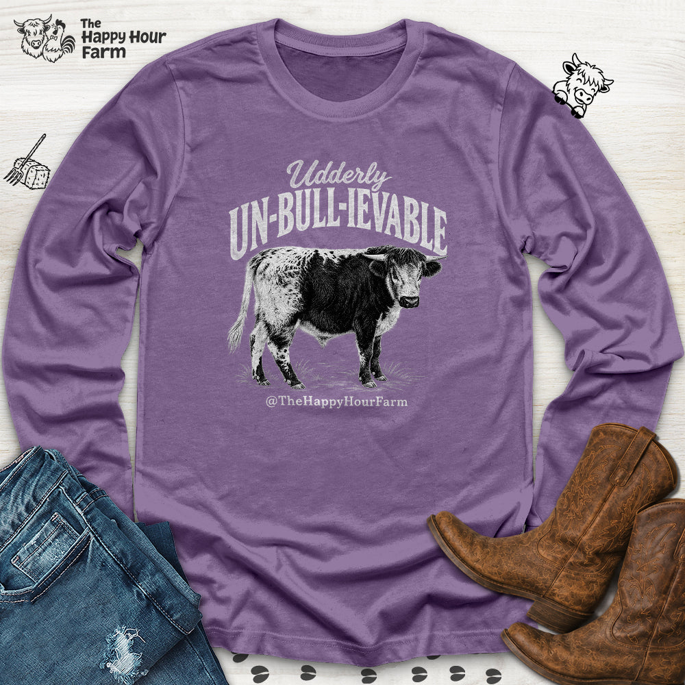 Udderly UN-BULL-IEVABLE Long Sleeve