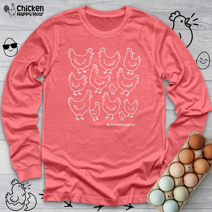 Chickens Long Sleeve