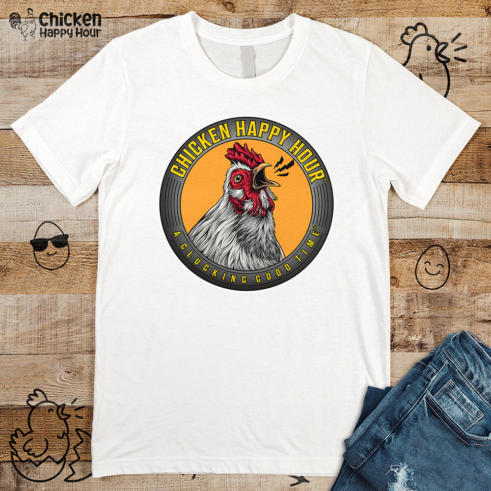 Chicken Happy Logo Unisex Tee