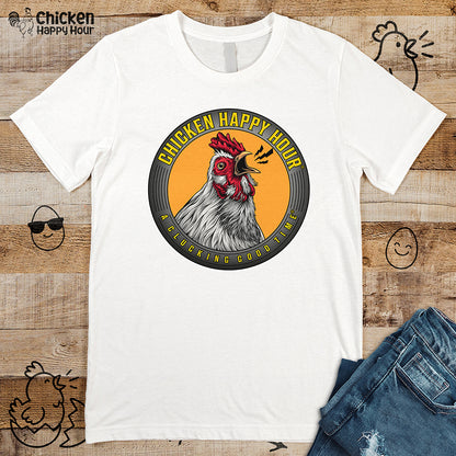 Chicken Happy Logo Unisex Tee