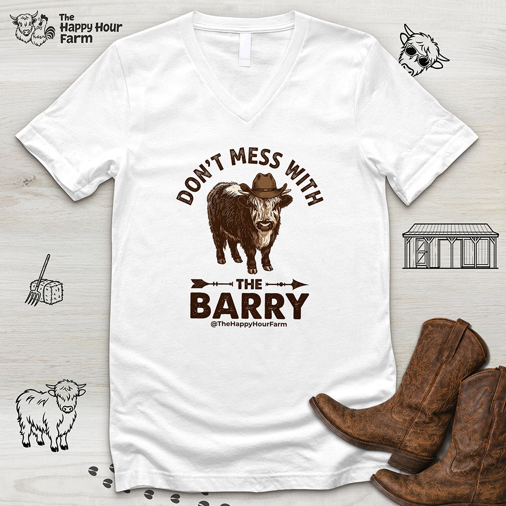 Don't Mess With the Barry V-Neck Tee