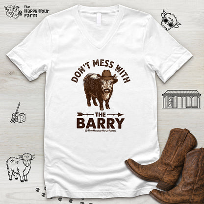 Don't Mess With the Barry V-Neck Tee