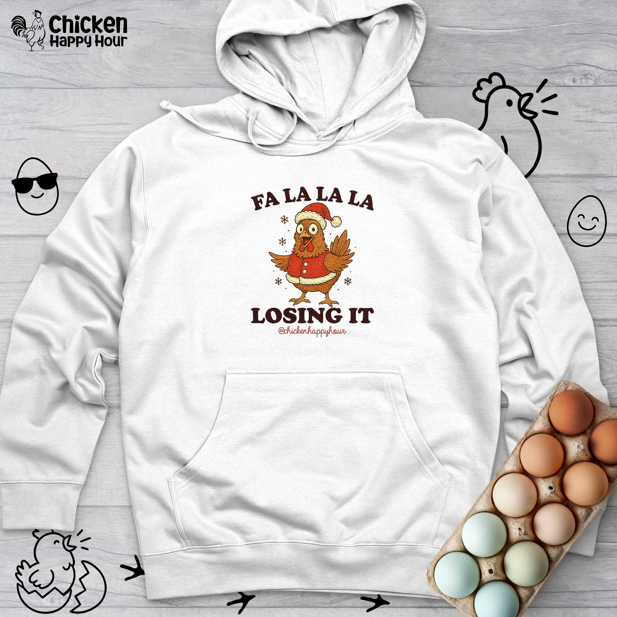 FA LA LA LA Losing It 2 Hooded Sweatshirt