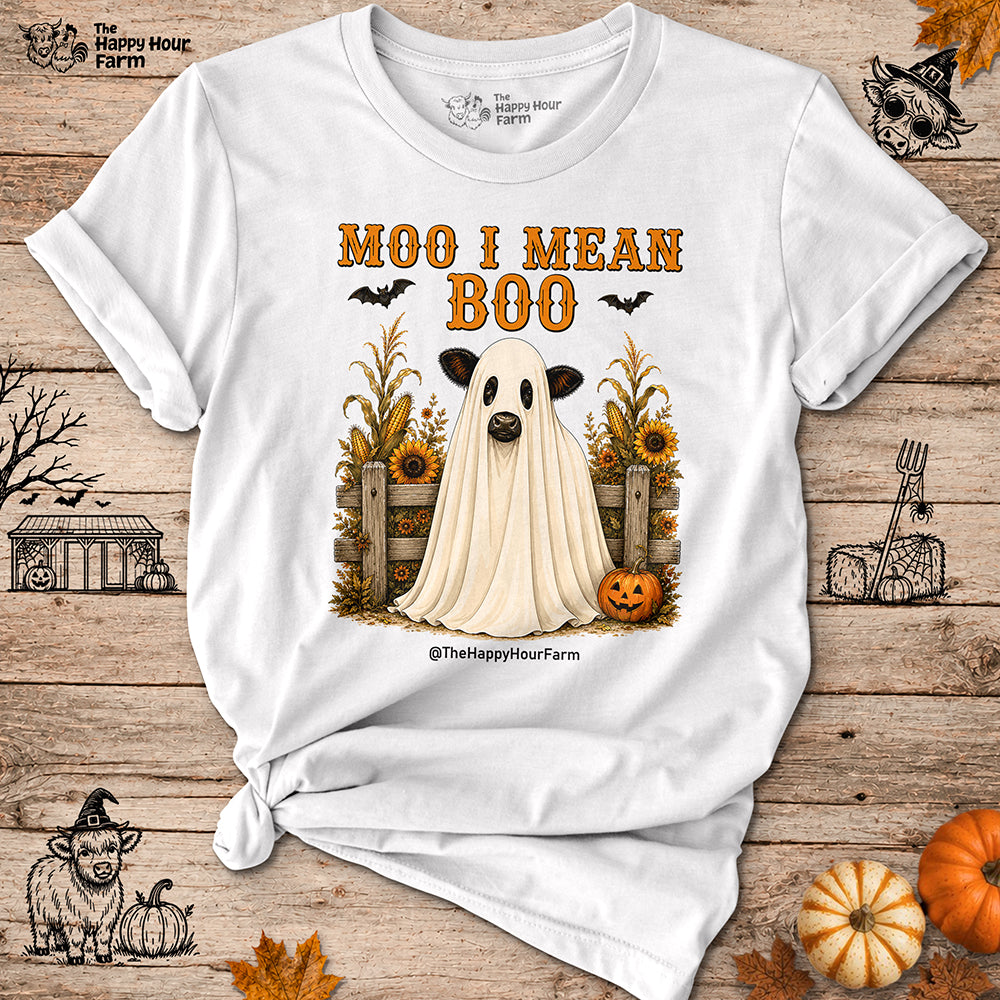 Moo I Mean Boo 2 Unisex Tee