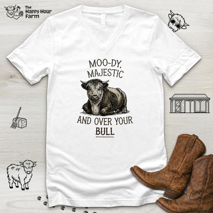 Moody Majestic V-Neck Tee