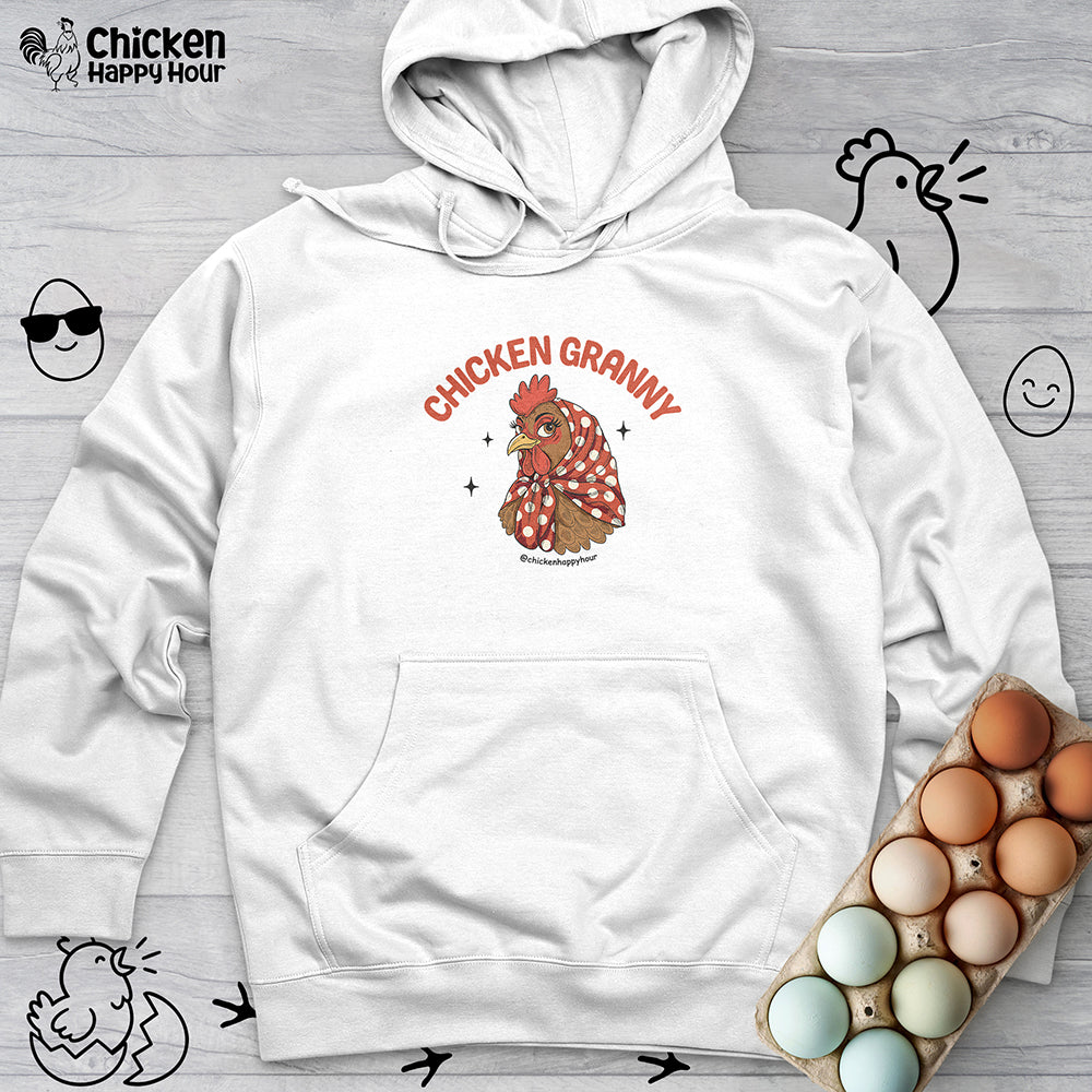 Chicken Granny Hooded Sweatshirt