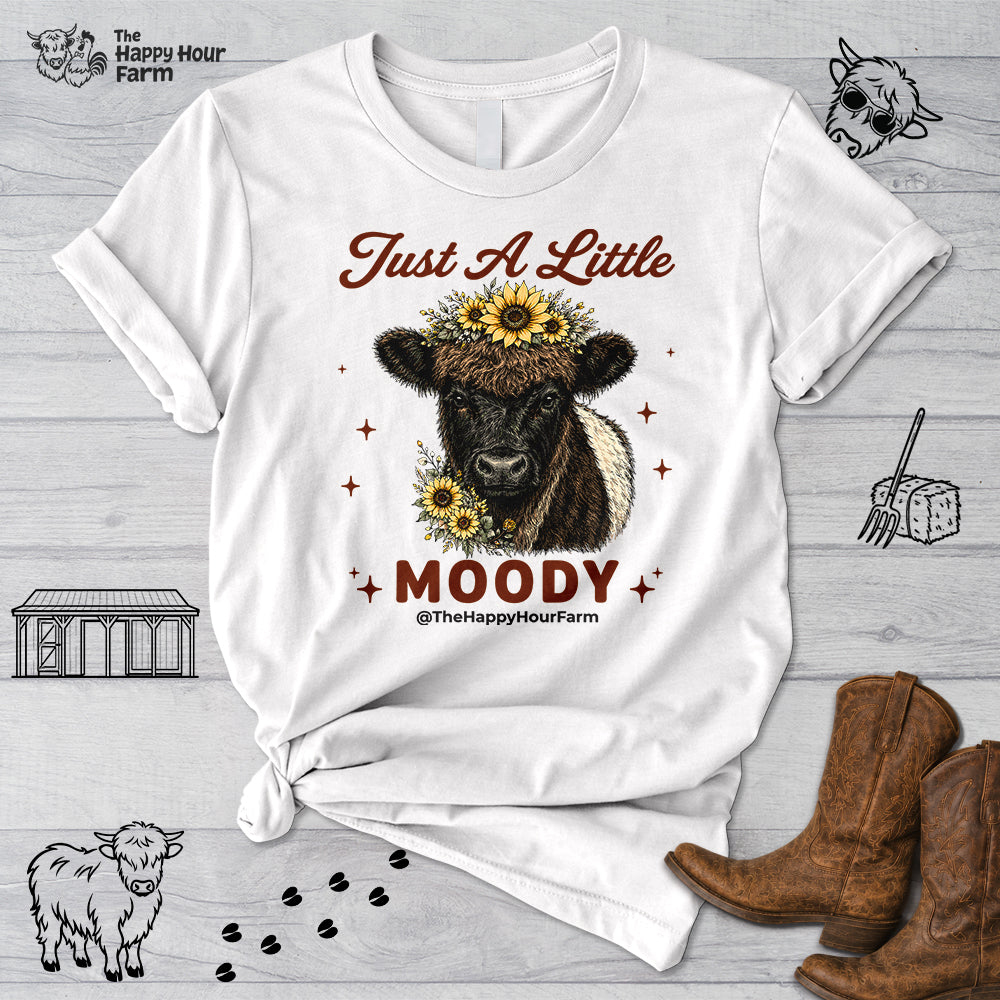 Just a Little Moody 2 Unisex Tee