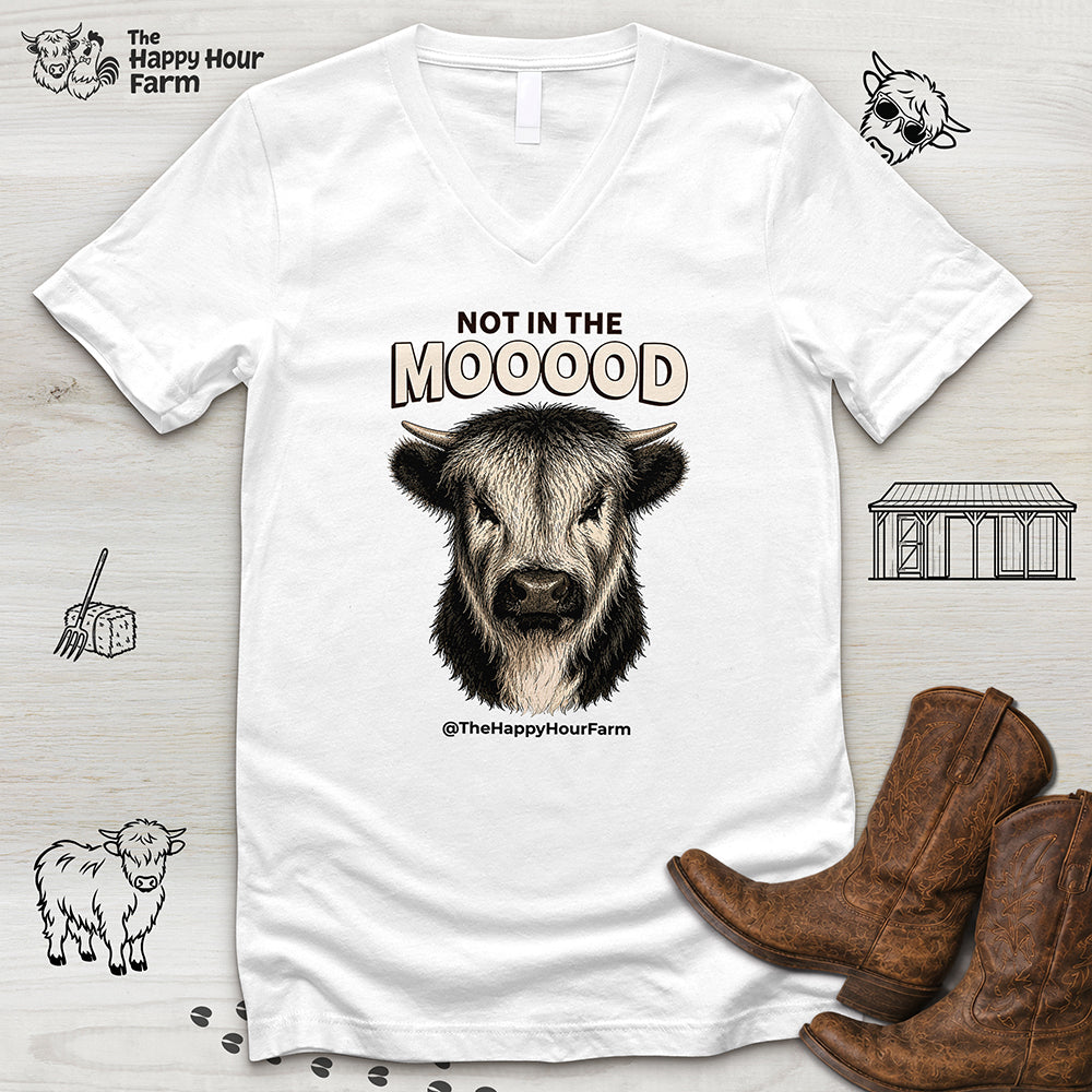 Not In The Mood V-Neck Tee