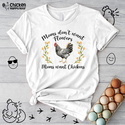 Moms Want Chickens Unisex Tee