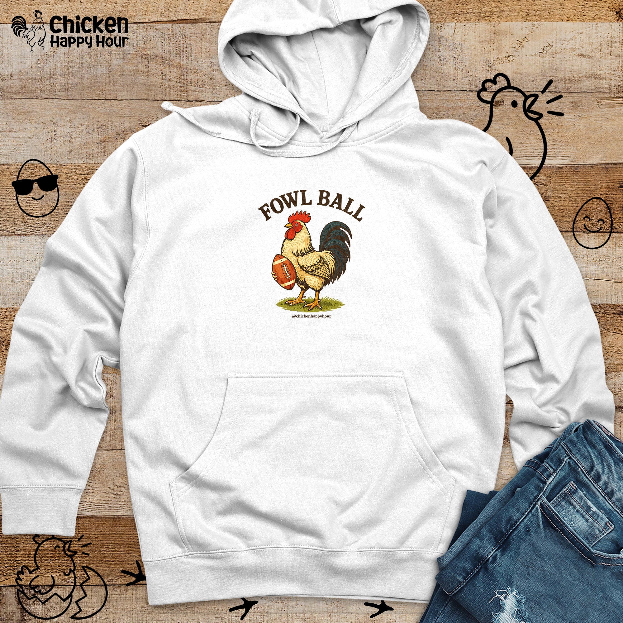 Fowl Ball Hooded Sweatshirt