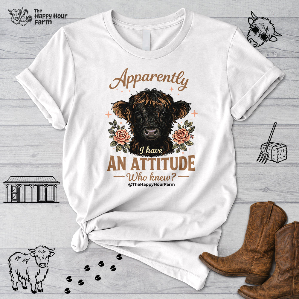 Apparently I Have an Attitude 2 Unisex Tee
