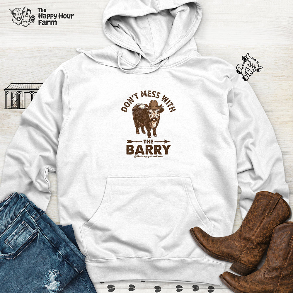 Don't Mess With the Barry Hooded Sweatshirt
