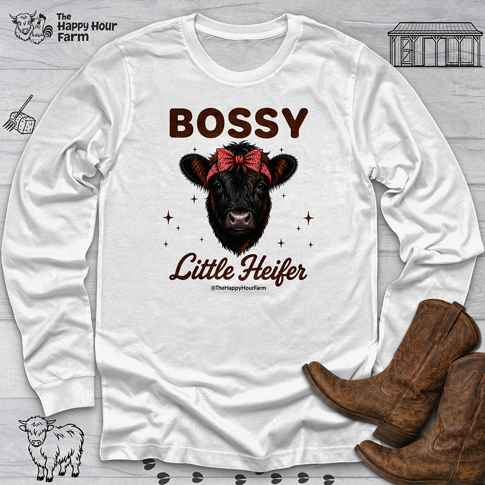 Stay Calm And Moo On Long Sleeve