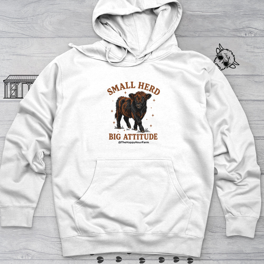 Small Herd Big Attitude Hooded Sweatshirt