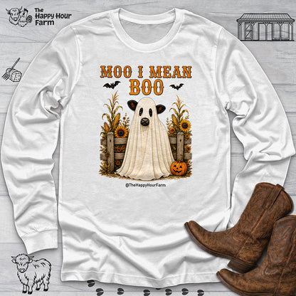 Moo I Mean Boo 2 Long Sleeve