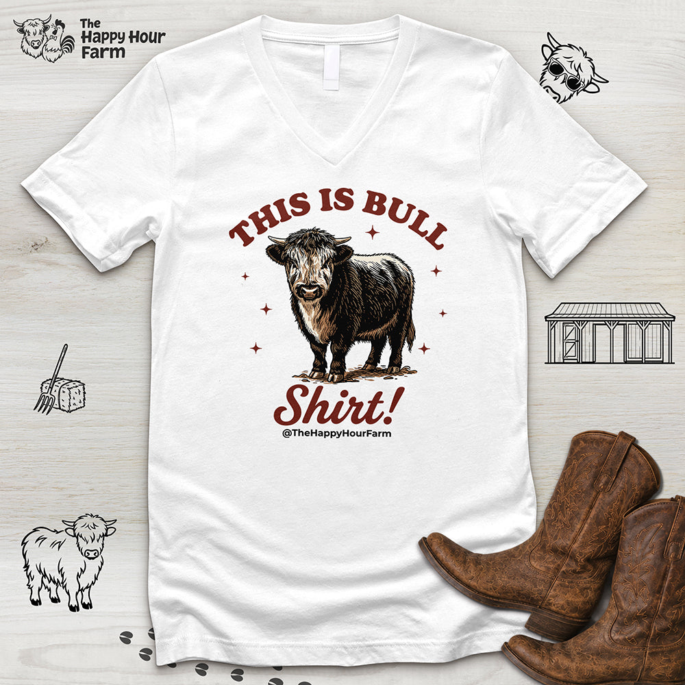 This Is Bull Shirt V-Neck Tee