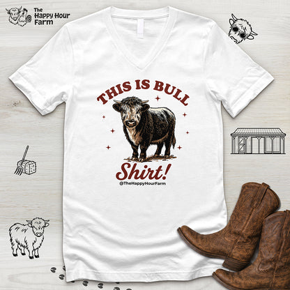 This Is Bull Shirt V-Neck Tee