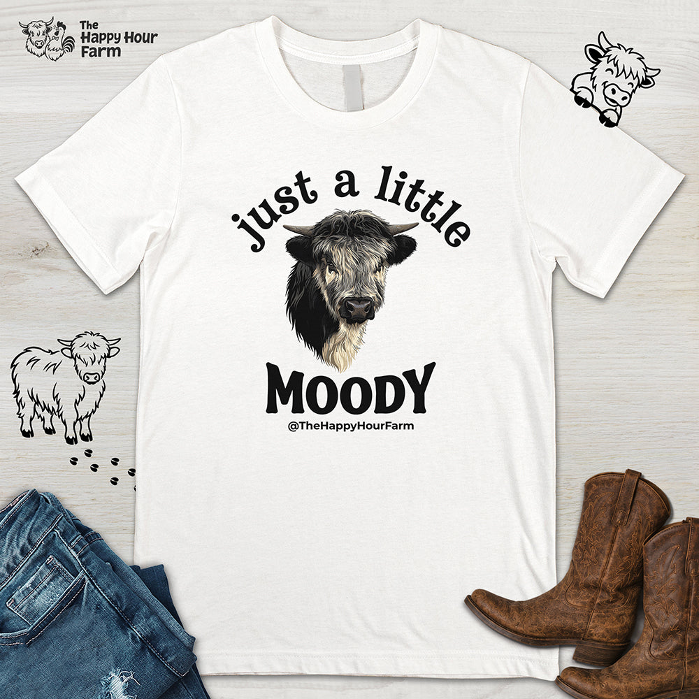 Just a Little Moody Unisex Tee