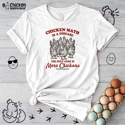 Chicken Math is a Disease Unisex Tee