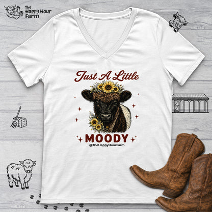 Just a Little Moody 2 V-Neck Tee