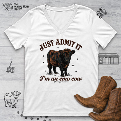 Just Admit It V-Neck Tee