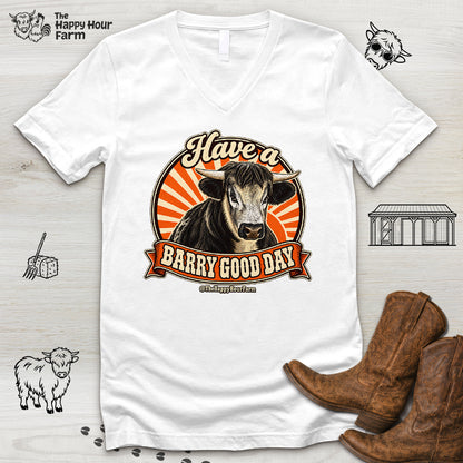Have a BARRY Good Day V-Neck Tee
