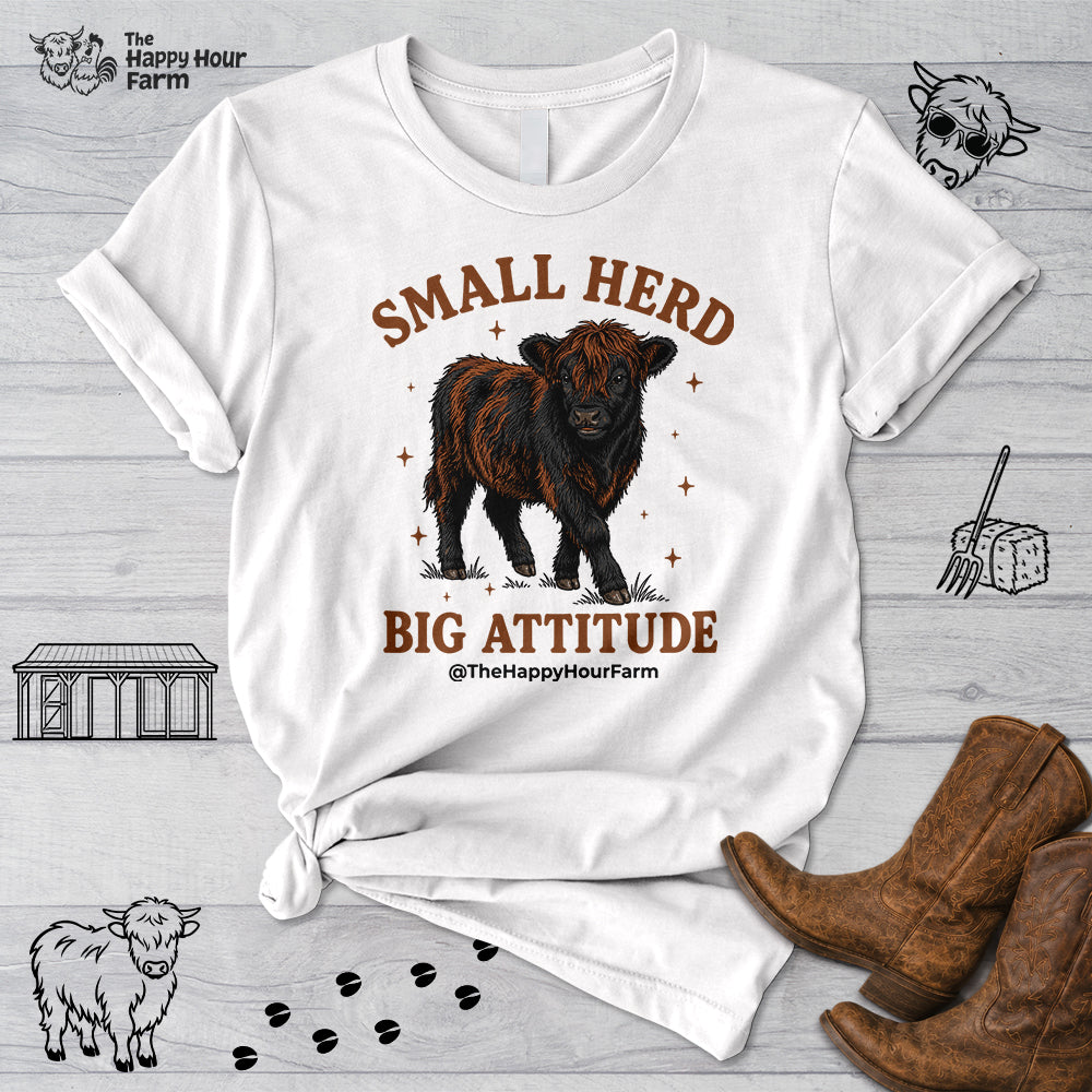 Small Herd Big Attitude Unisex Tee