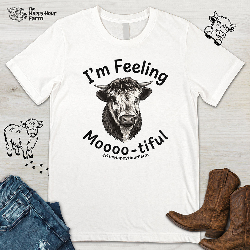 I'm Feeling Moooo-tiful Unisex Tee