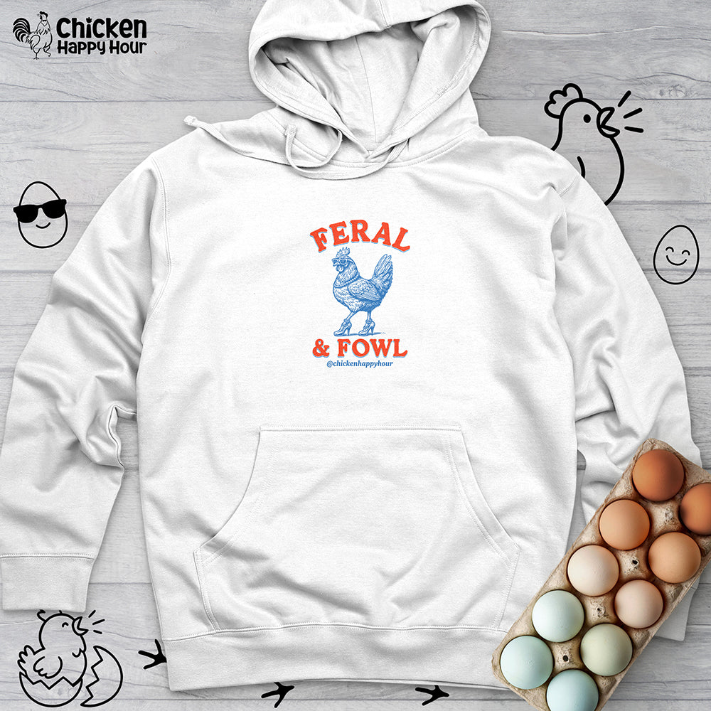 Feral & Fowl Hooded Sweatshirt