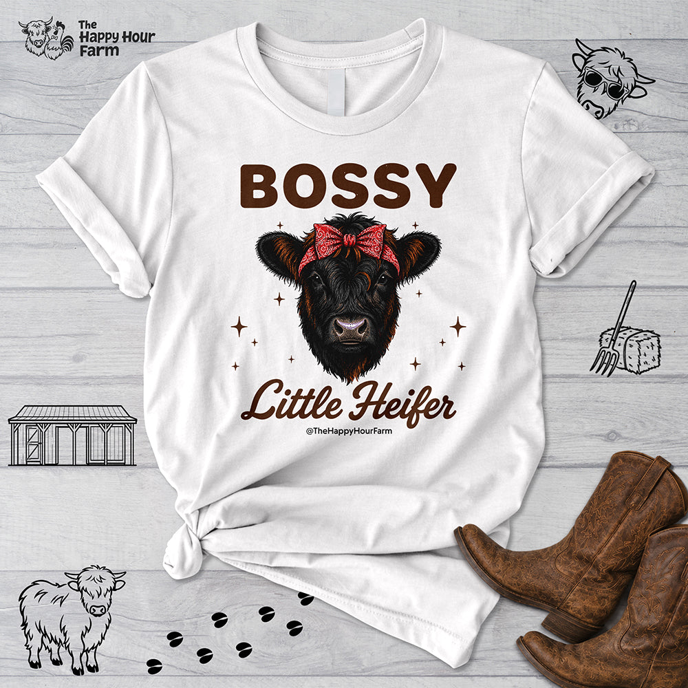 Bossy Little Heifer Unisex Tee