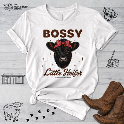 Bossy Little Heifer Unisex Tee