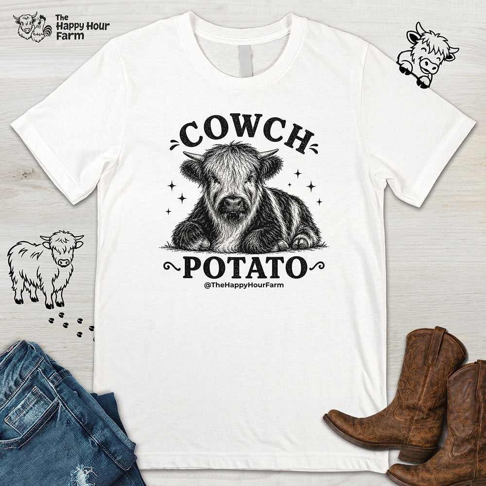 Cowch Potato Unisex Tee