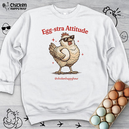 Egg-stra Attitude Sweatshirt