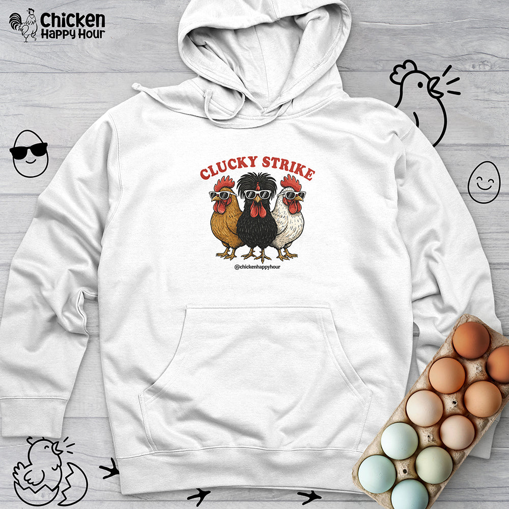 Clucky Strike Hooded Sweatshirt