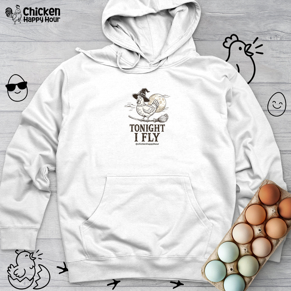 Tonight I Fly Hooded Sweatshirt
