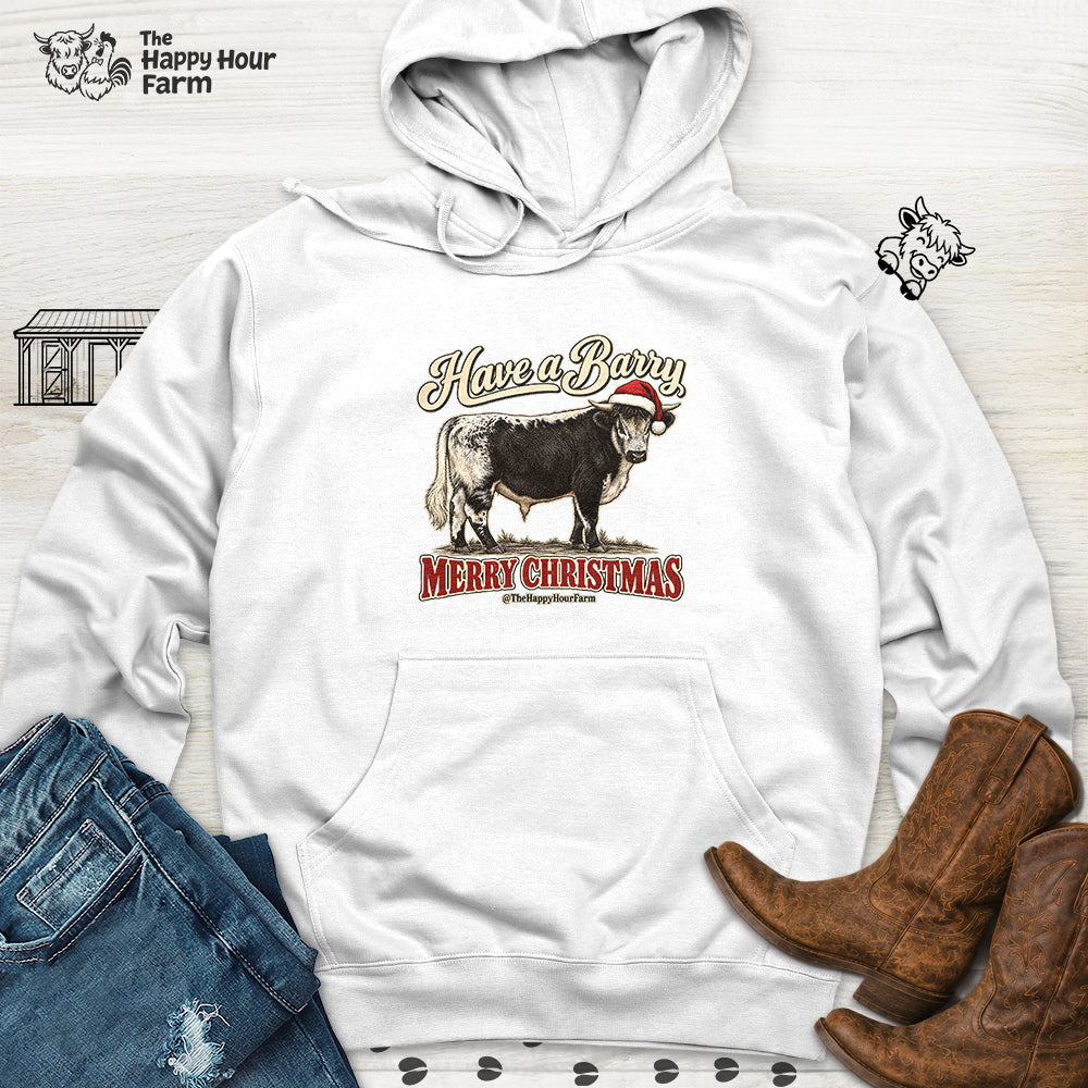 Have a Barry MERRY CHRISTMAS Hooded Sweatshirt