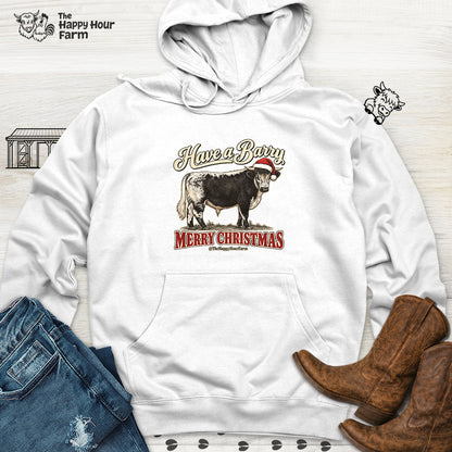 Have a Barry MERRY CHRISTMAS Hooded Sweatshirt