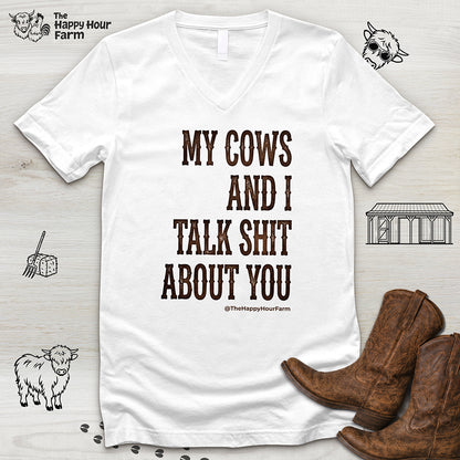 My Cows V-Neck Tee