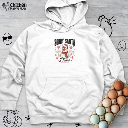 Sorry Santa Hooded Sweatshirt
