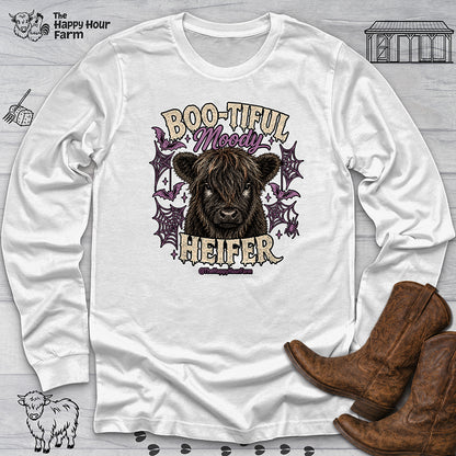 Bootiful Moody Heifer Long Sleeve
